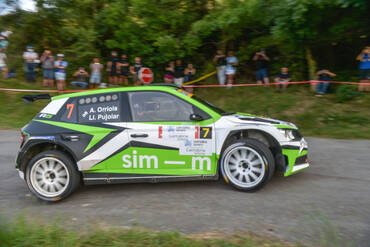 Albert Orriols al Rallye Cristian López